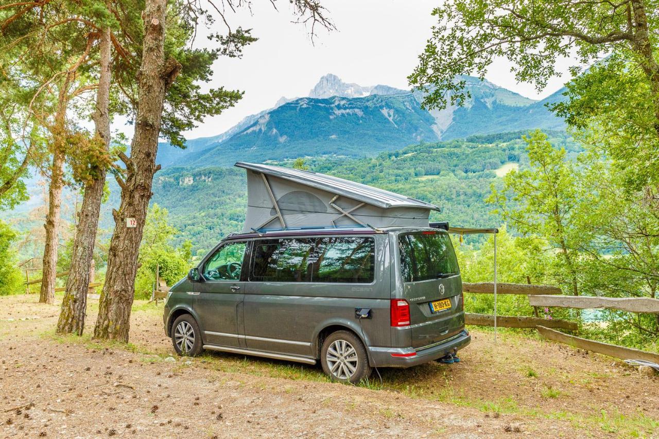 Camping Le Champ Long Otel La Salle-en-Beaumont Dış mekan fotoğraf